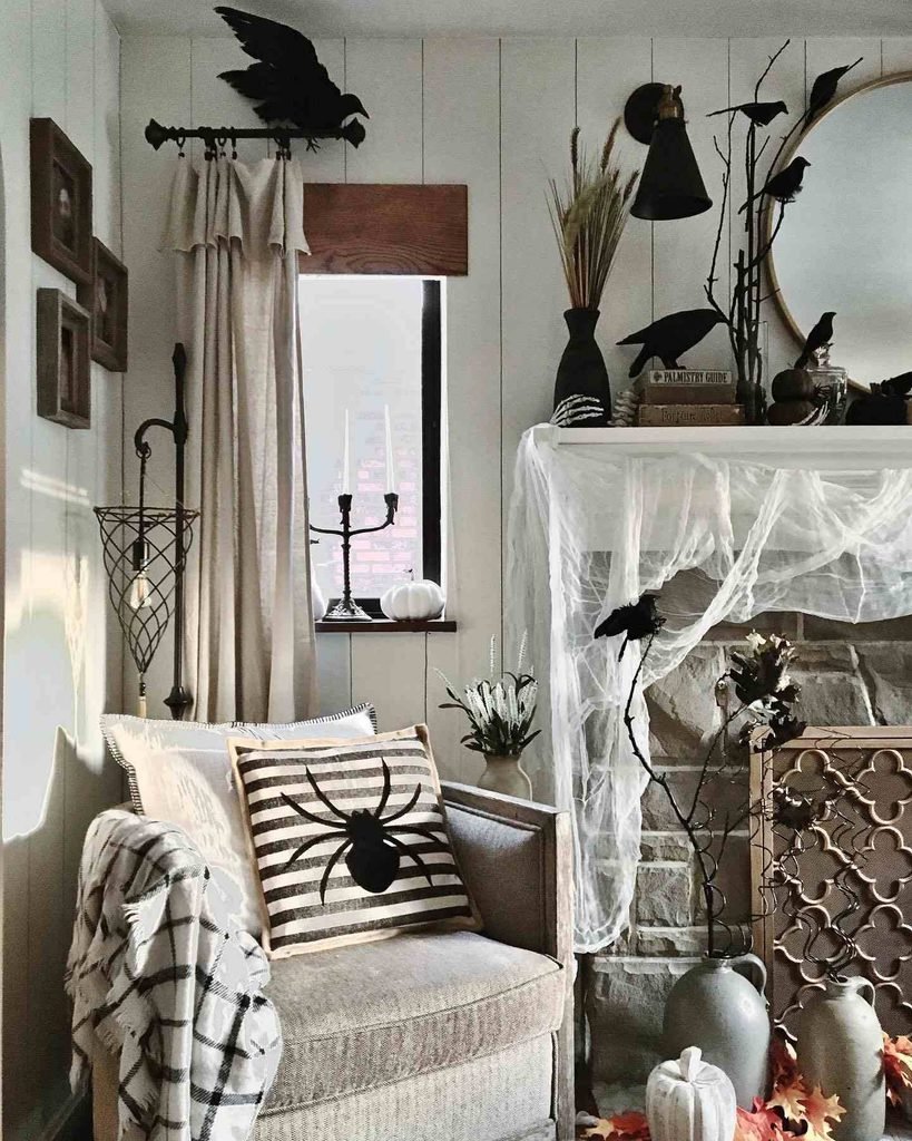 Halloween Living Room Decor